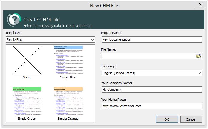 Generate CHM File